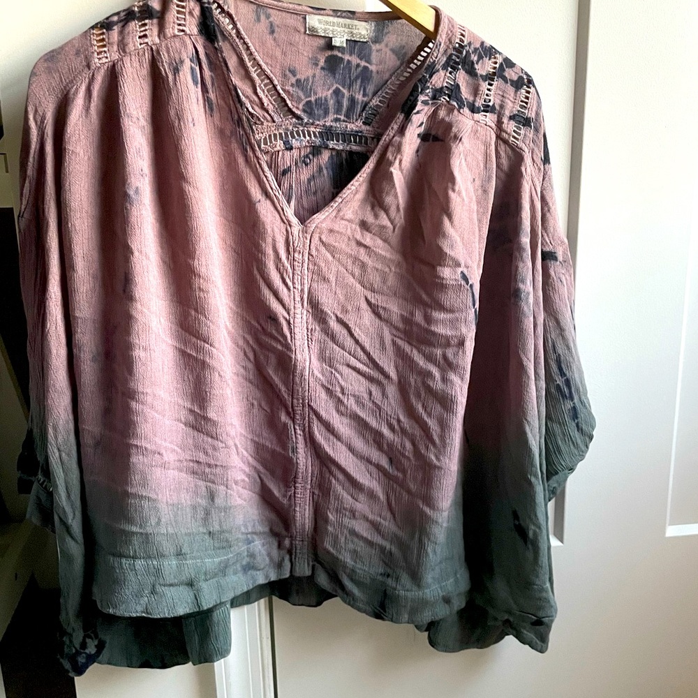 World Market boho relaxed t-shirt